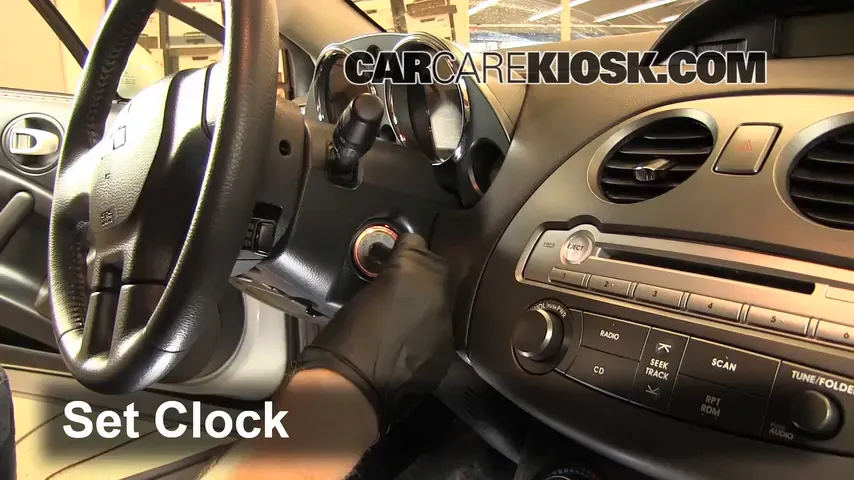 2012 Mitsubishi Eclipse GS Sport 2.4L 4 Cyl. Clock
